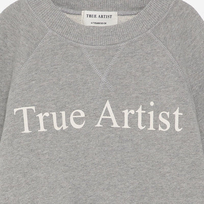 True Artist Sweatshirt n01 Melange Gray