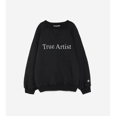 True Artist Sweatshirt Peat Black - Studio Play