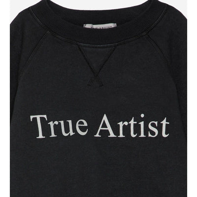 True Artist Sweatshirt Peat Black - Studio Play