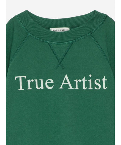 True Artist Sweatshirt Verdant Green