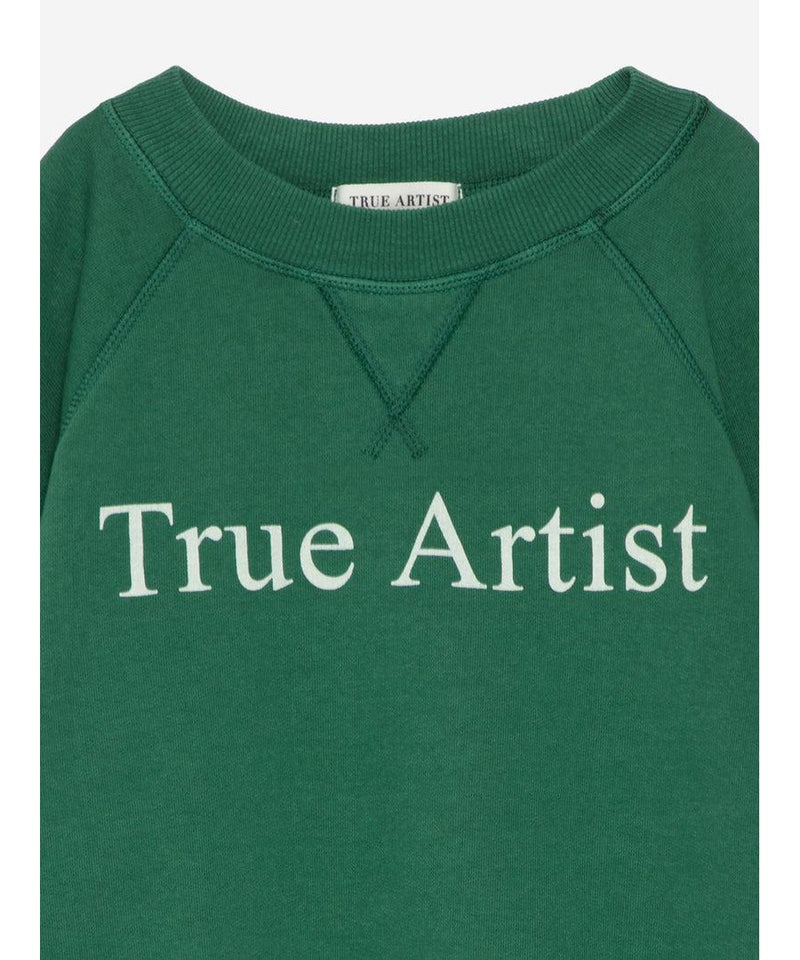 True Artist Sweatshirt Verdant Green