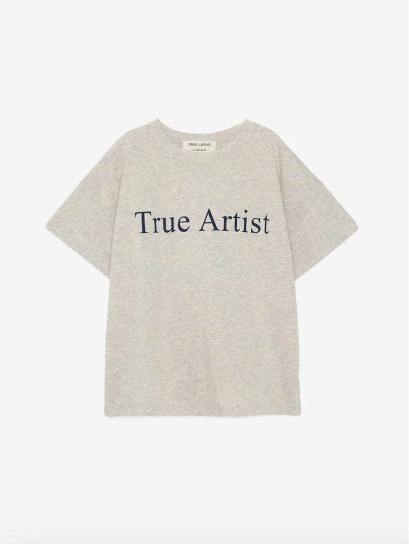 True Artist T-shirt Grey Melange