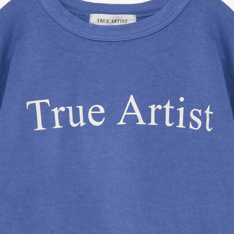 True Artist T-shirt no01 Iris Blue