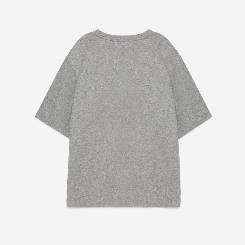 True Artist T-shirt no05 Melange Grey