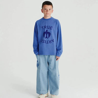 True Artist T-shirt no12 Iris Blue