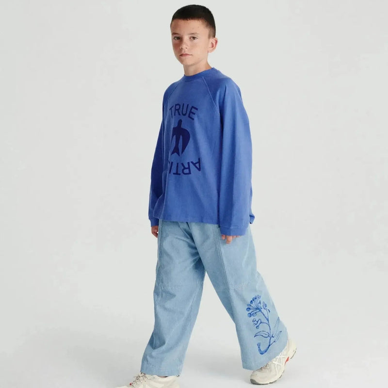 True Artist T-shirt no12 Iris Blue