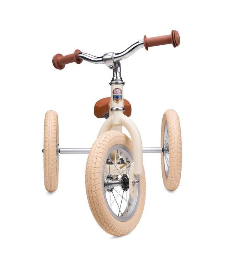 Trybike Vintage Loopfiets- Steel Cream White