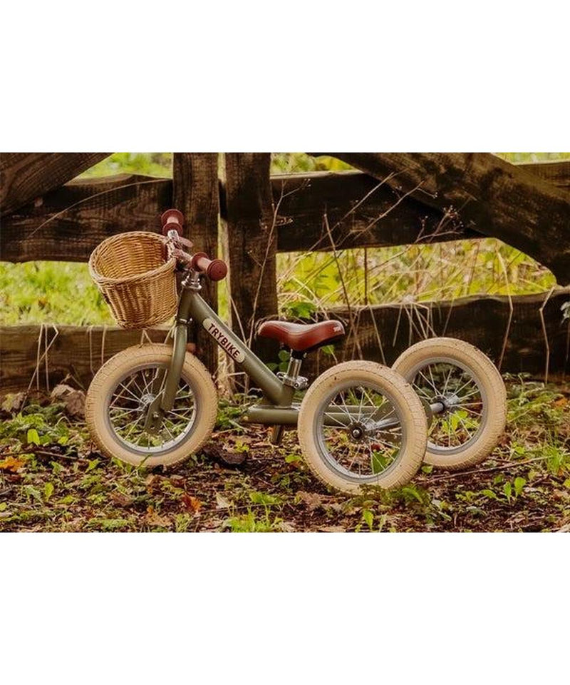 Trybike Vintage Loopfiets- Steel Mat Green