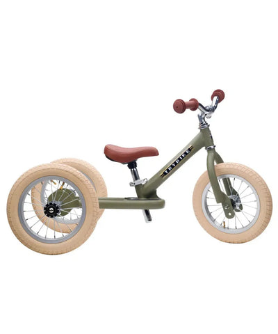 Trybike Vintage Loopfiets- Steel Mat Green
