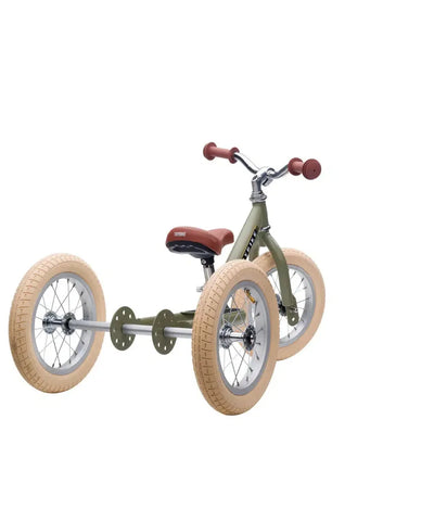 Trybike Vintage Loopfiets- Steel Mat Green
