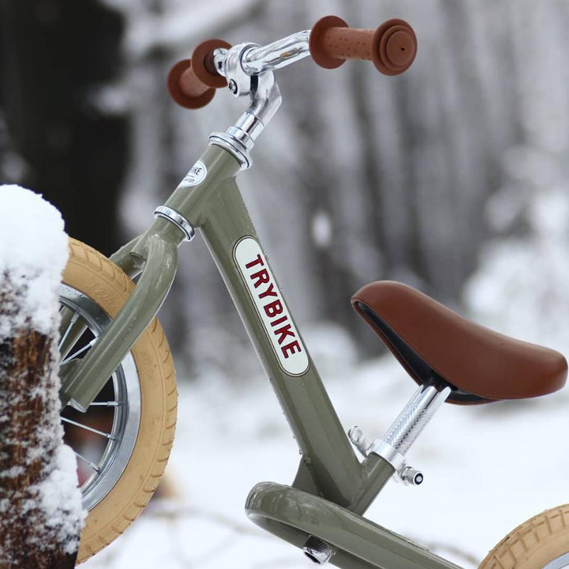 Trybike Vintage Loopfiets- Steel Mat Green