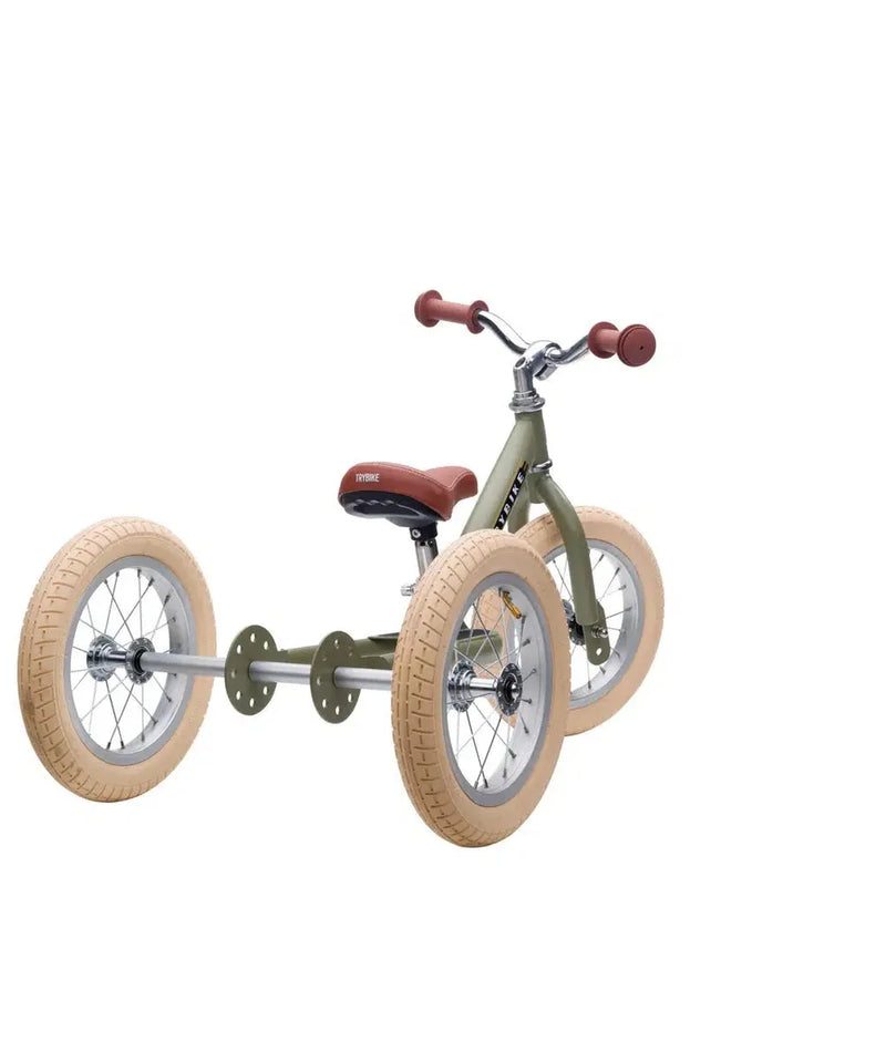 Trybike Vintage Loopfiets- Steel Mat Green