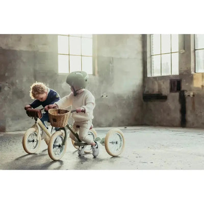 Trybike Vintage Loopfiets- Steel Mat Green