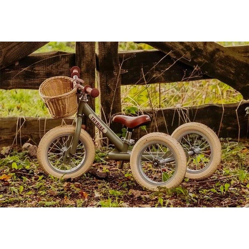 Trybike Vintage Loopfiets- Steel Mat Green