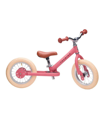 Trybike Vintage Loopfiets- Steel Matt Pink