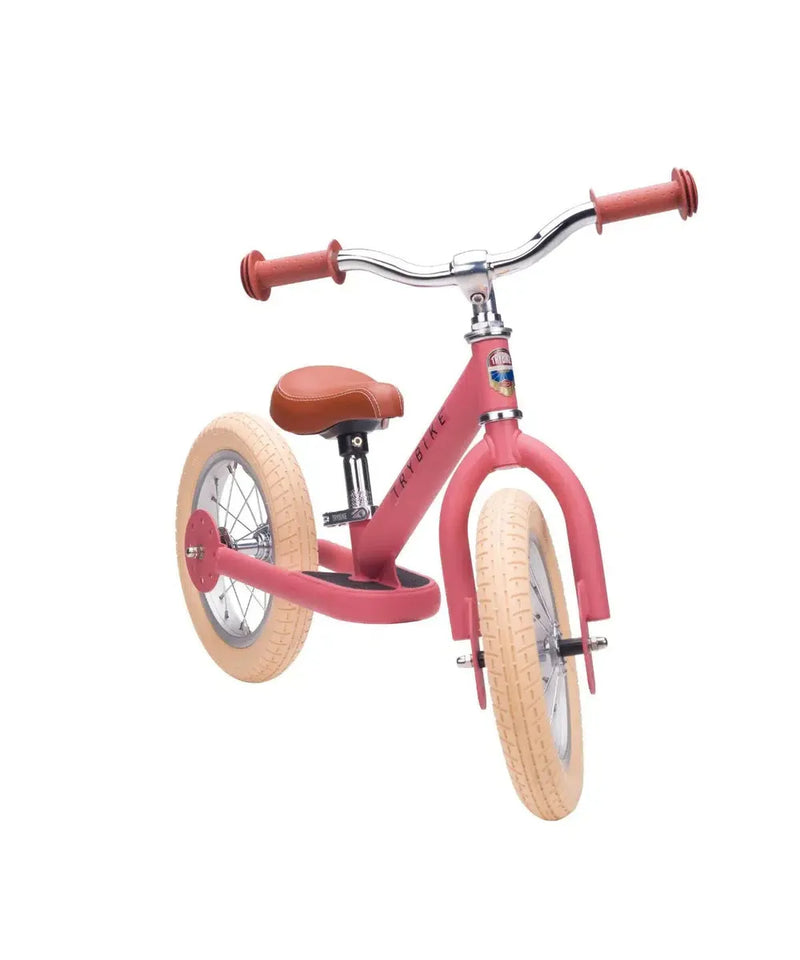 Trybike Vintage Loopfiets- Steel Matt Pink