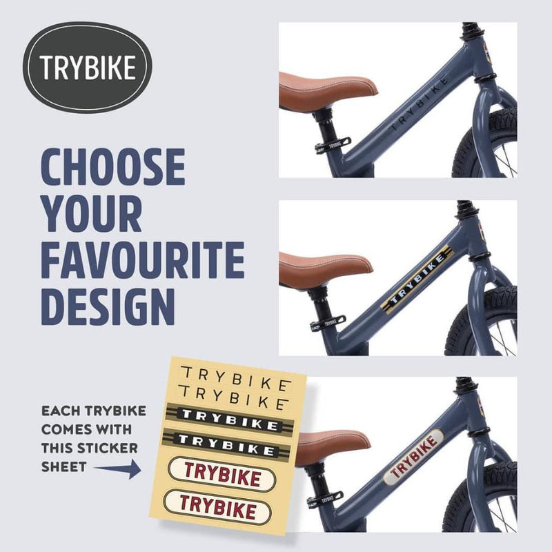 Trybike Vintage Steel Zwart (ONLY IN STORE)