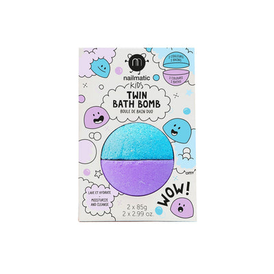 Nailmatic Bath Bomb Twin Blue Violet