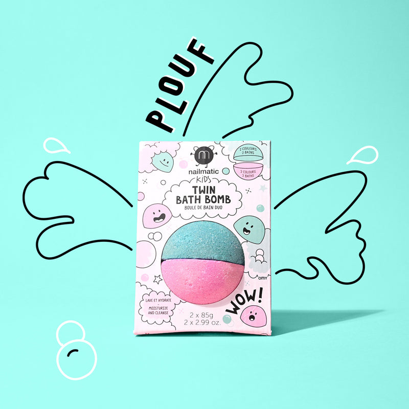 Nailmatic Bath Bomb Twin Pink Lagoon