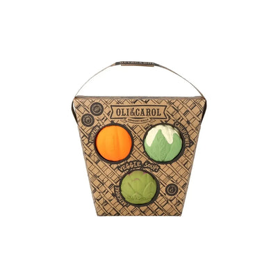 Oli & Carol Bad & Bijtspeeltje Veggie Soup Sensory Balls