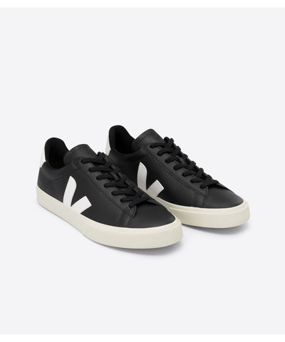 Veja Adult Campo Chromefree Leather Black White