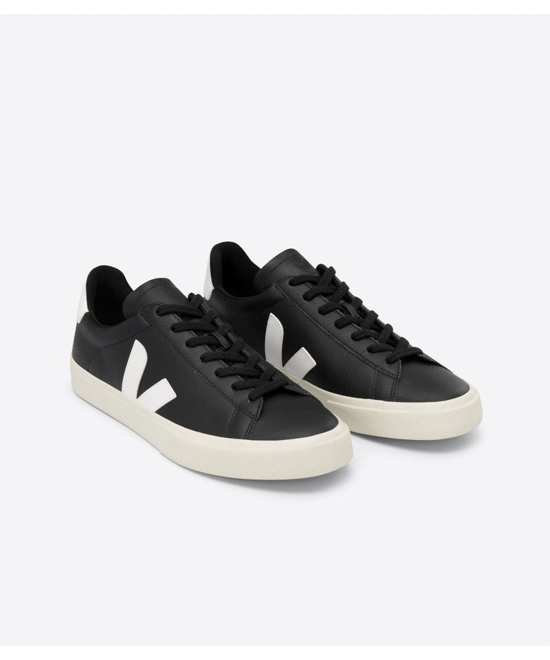 Veja Adult Campo Chromefree Leather Black White