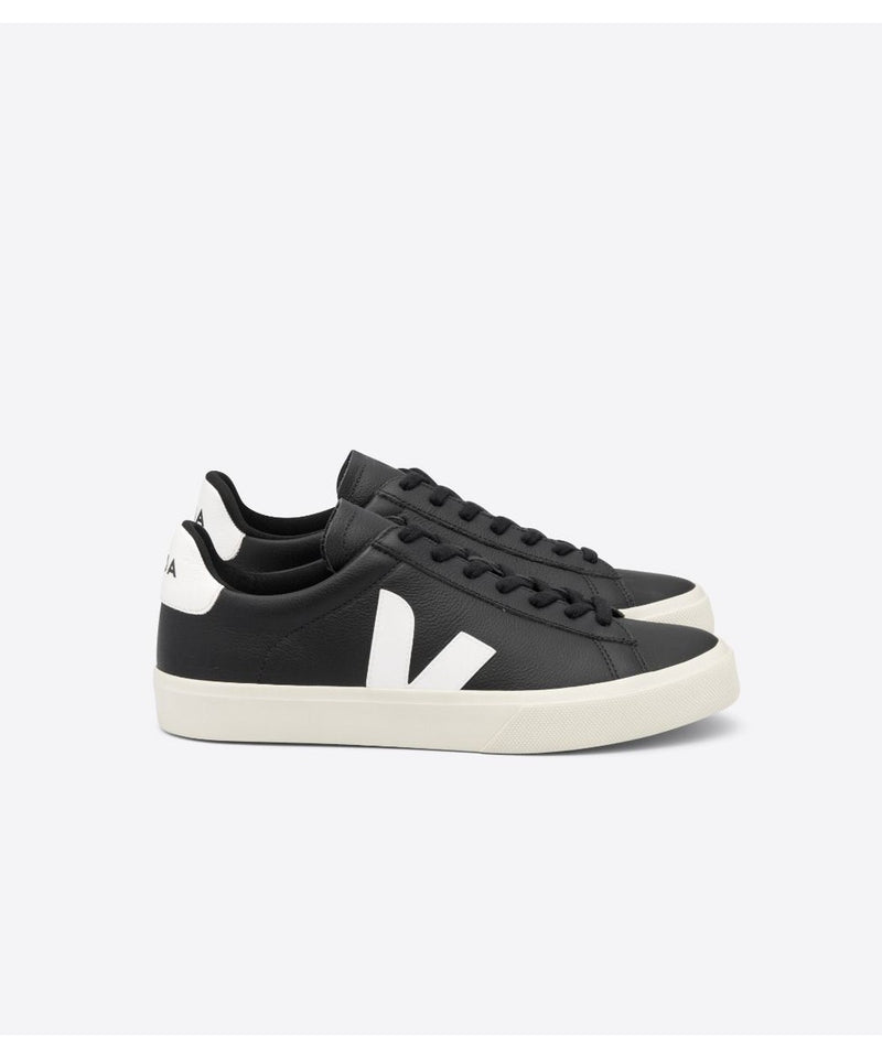 Veja Adult Campo Chromefree Leather Black White