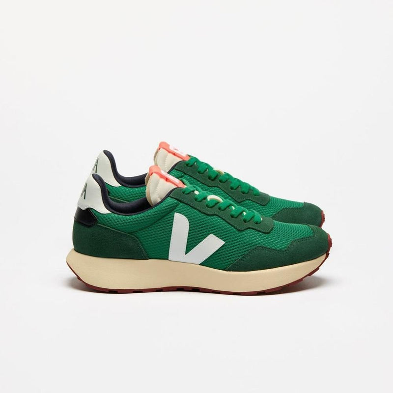 Veja ADULT Paulistina Alveomesh Emeraude White - Studio Play