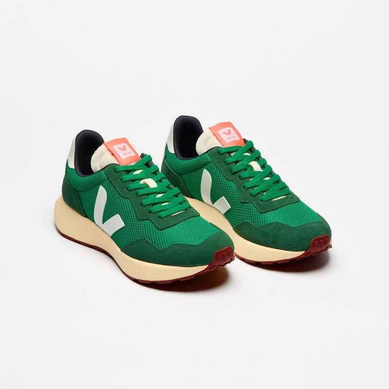 Veja ADULT Paulistina Alveomesh Emeraude White - Studio Play
