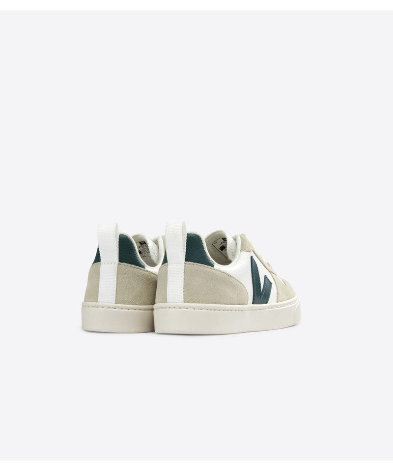 Veja Adult V-10 Laces Chromefree White Brittany Almond