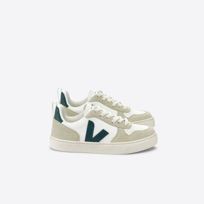 Veja ADULT V - 10 Laces Chromefree White Brittany Almond - Studio Play
