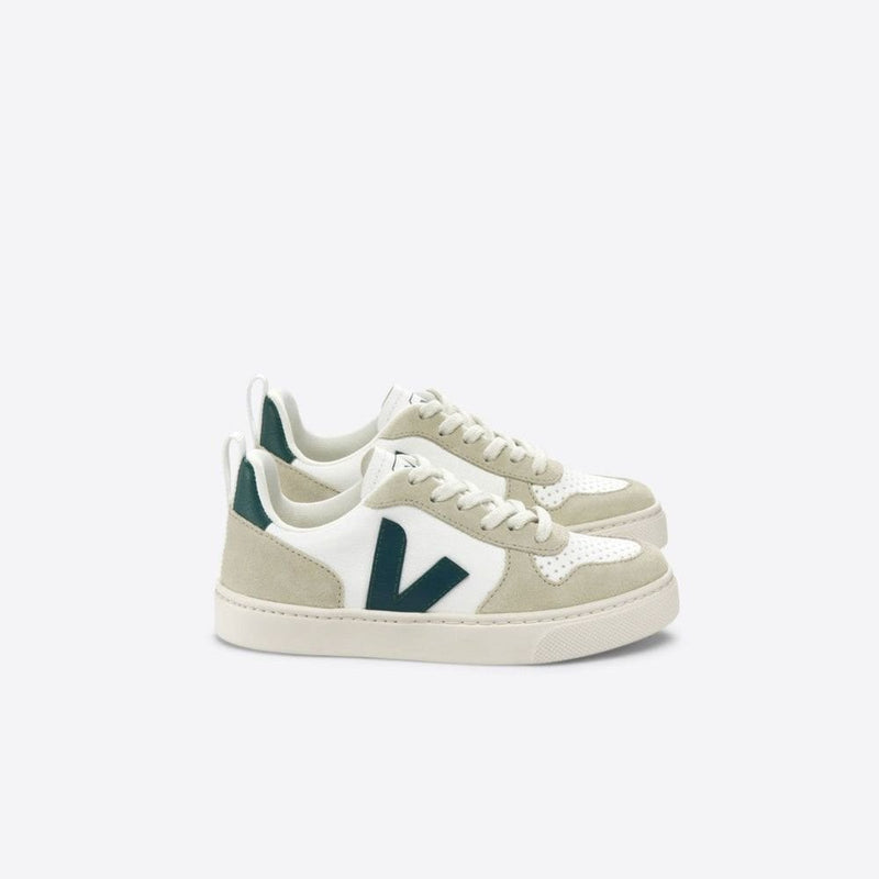 Veja ADULT V - 10 Laces Chromefree White Brittany Almond - Studio Play