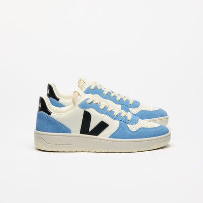 Veja ADULT V 10 Prime Leather Pure Black Aqua - Studio Play