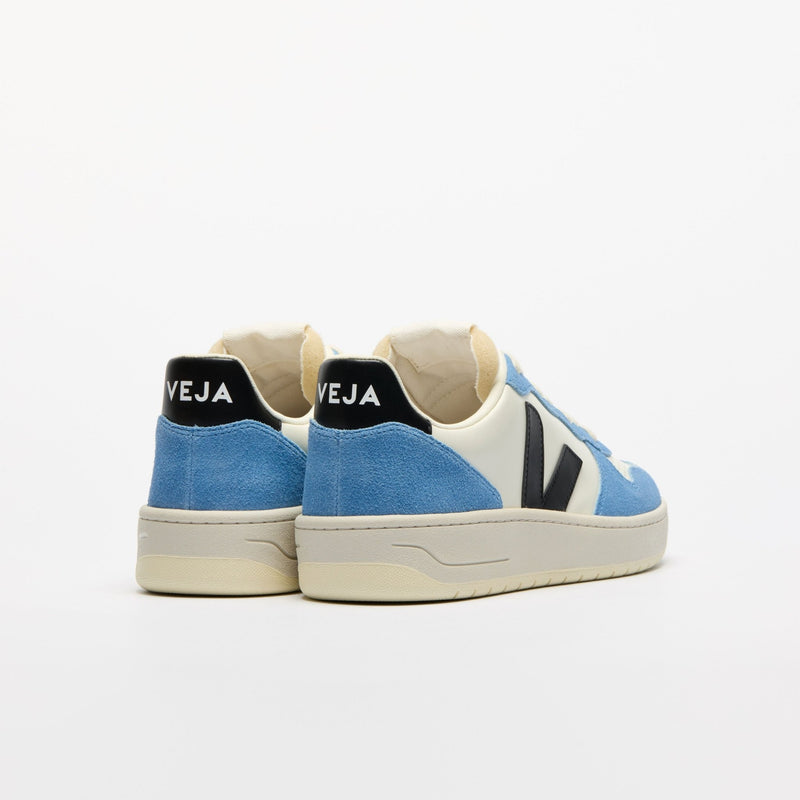 Veja ADULT V 10 Prime Leather Pure Black Aqua - Studio Play