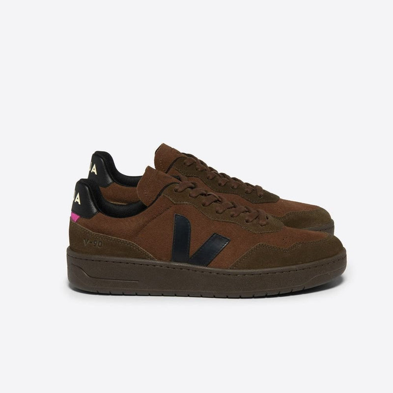 Veja ADULT V - 90 Suede Walnut Black - Studio Play