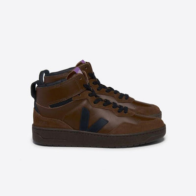 Veja ADULT V - 95 Leather Walnut Black - Studio Play