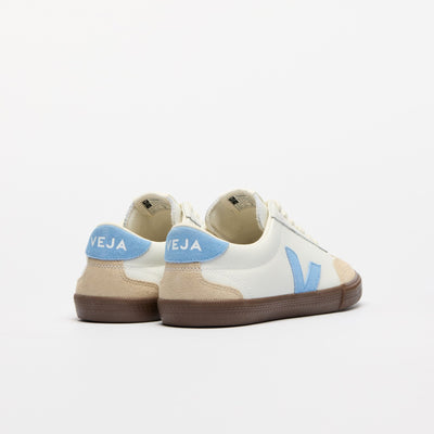 Veja ADULT Volley OT Leather White Aqua Bark - Studio Play