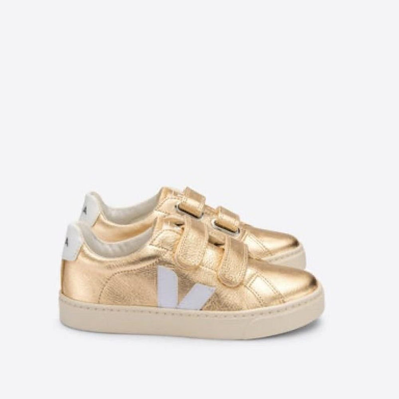 Veja BABY Esplar Chromefree Leather Platine White - Studio Play