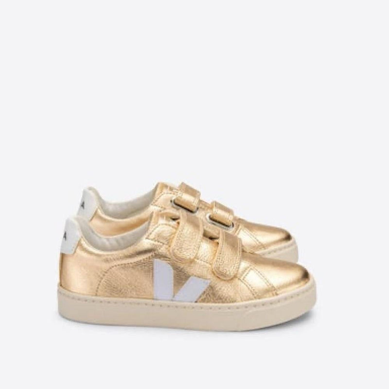 Veja BABY Esplar Chromefree Leather Platine White - Studio Play