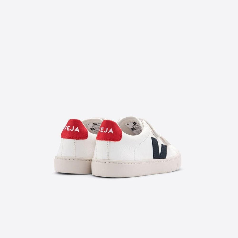 Veja BABY Esplar Chromefree Leather White Nautico Pekin - Studio Play