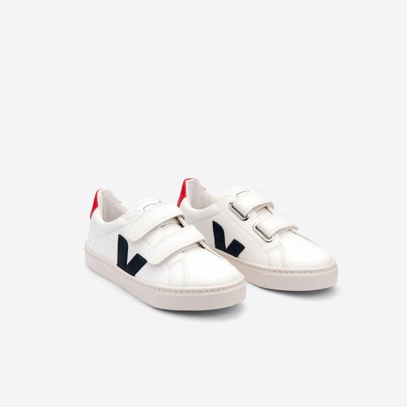 Veja BABY Esplar Chromefree Leather White Nautico Pekin - Studio Play
