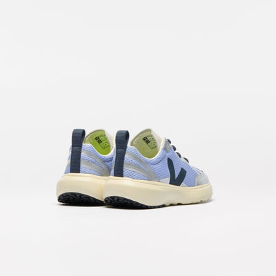 Veja BABY Small Canary Light Alveomesh Olympe Nautico Silver - Studio Play