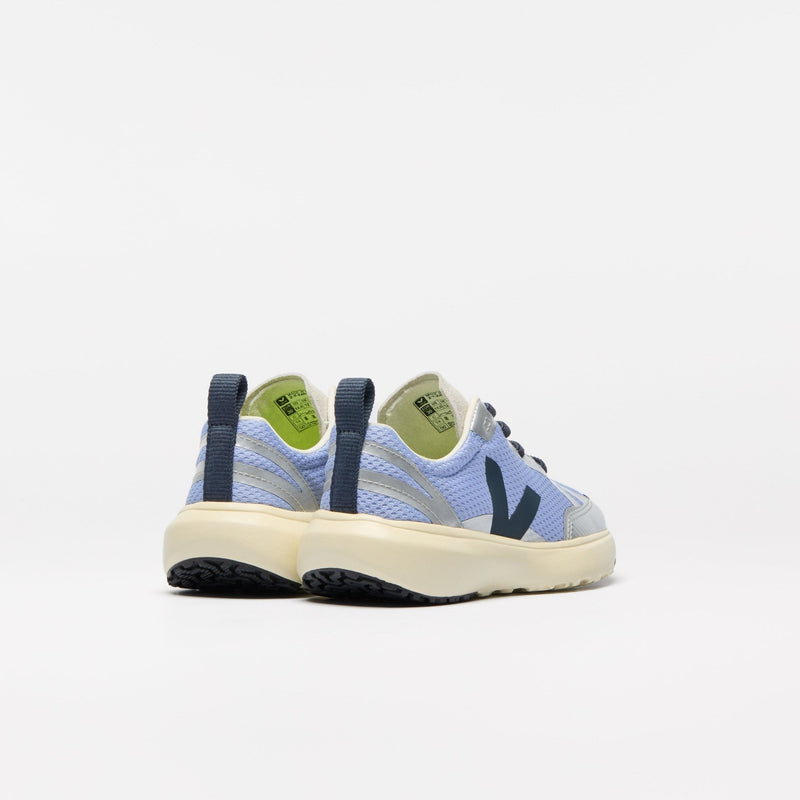Veja BABY Small Canary Light Alveomesh Olympe Nautico Silver - Studio Play