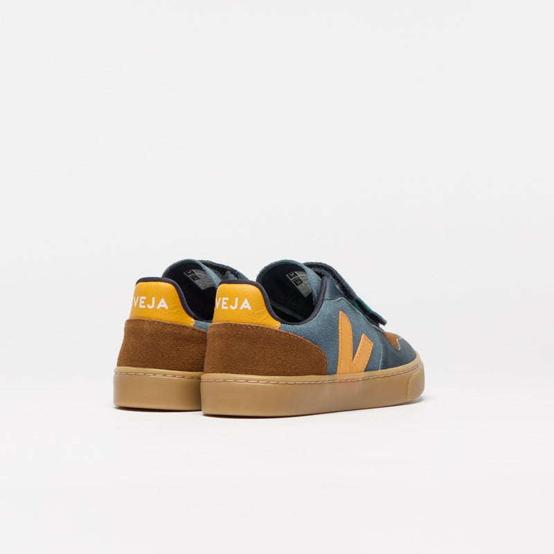 Veja BABY Small V - 10 Suede California Ouro - Studio Play