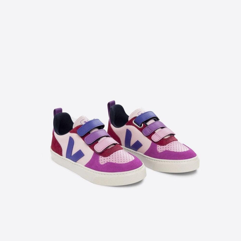 Veja BABY Small V - 10 Velcro Chromefree Multico Petale - Studio Play