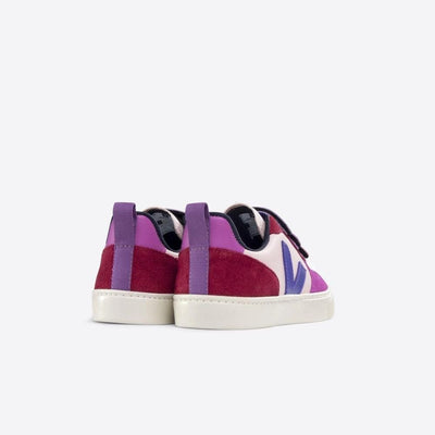 Veja BABY Small V - 10 Velcro Chromefree Multico Petale - Studio Play