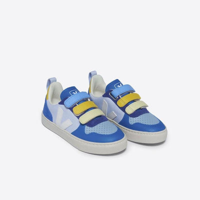 Veja BABY Small V - 10 Velcro Multico Swan White - Studio Play