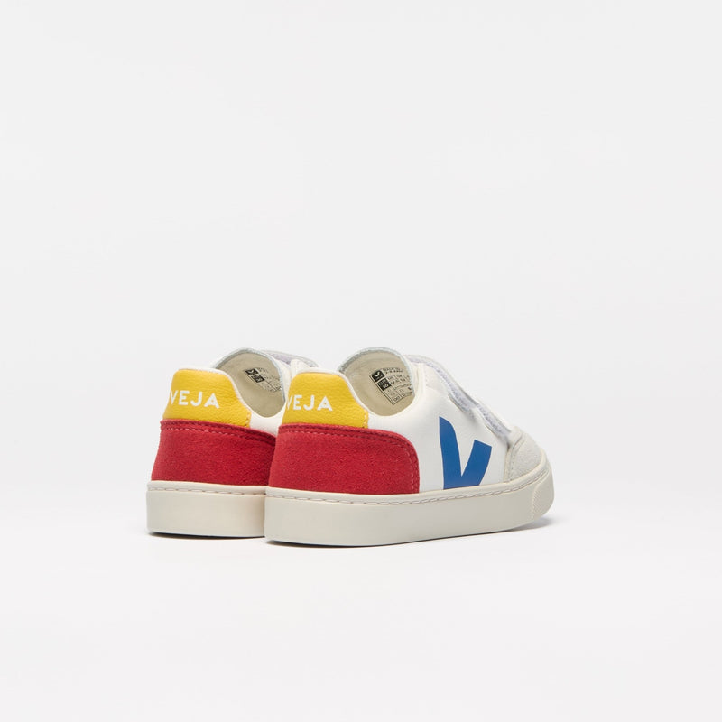 Veja BABY Small V - 12 Leather White Multico Pepper - Studio Play