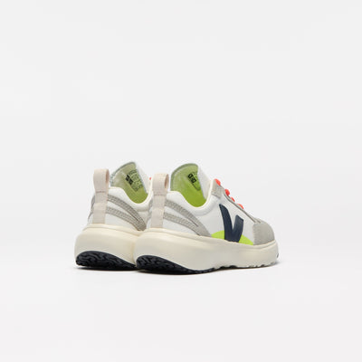 Veja KIDS Small Canary Light O.T. Leather White Nautico - Studio Play