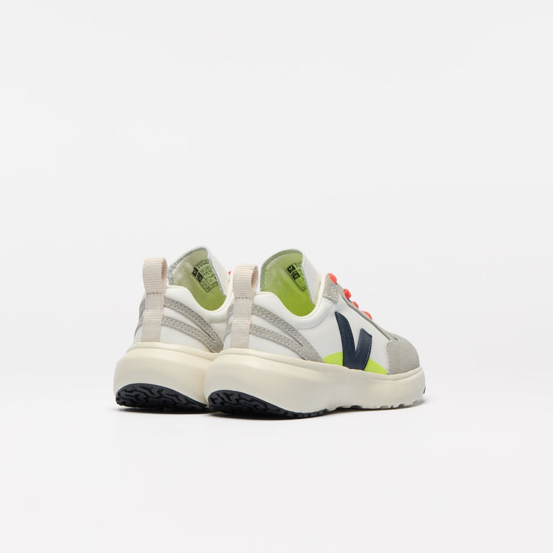 Veja KIDS Small Canary Light O.T. Leather White Nautico - Studio Play